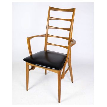 Oak Armchair Designed by Niels Koefoed, Model Lis, Manufactured by Niels Koefoed