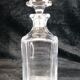 Carafe a whisky in crystal from Baccarat modele harcourt signed
