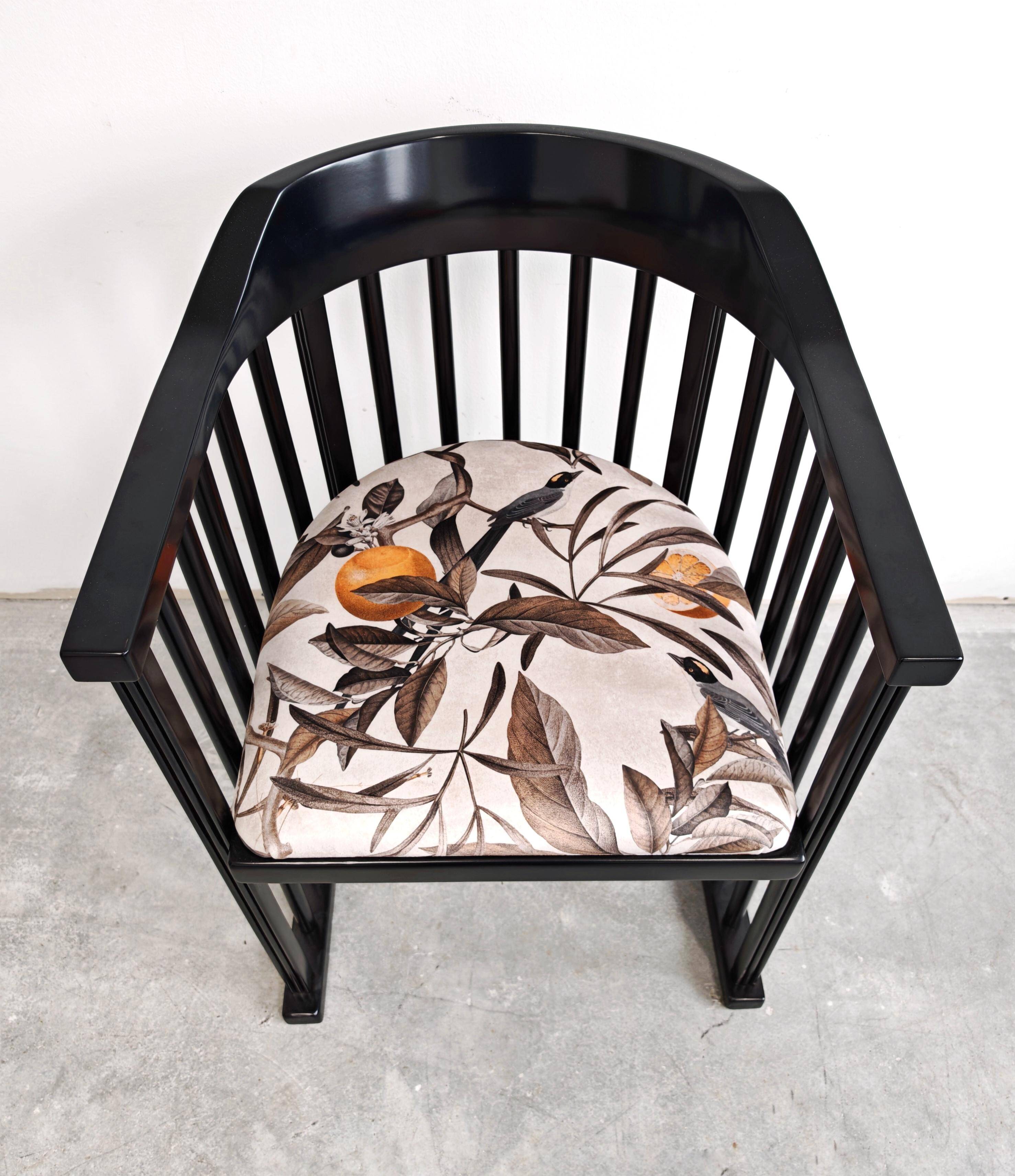 Paire de fauteuils Jugendstil Josef Hoffmann années 1910