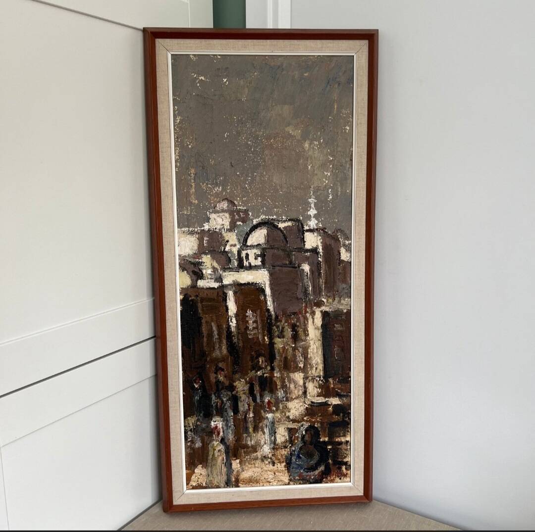 Oil Painting by Éric Lundberg, Scandinavian Painting / Cairo, Egypt