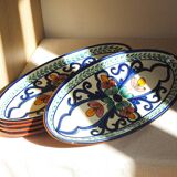 Plat de service ovale Azulejo