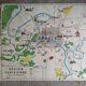 Carte scolaire vintage mdi France Paris Région parisienne
