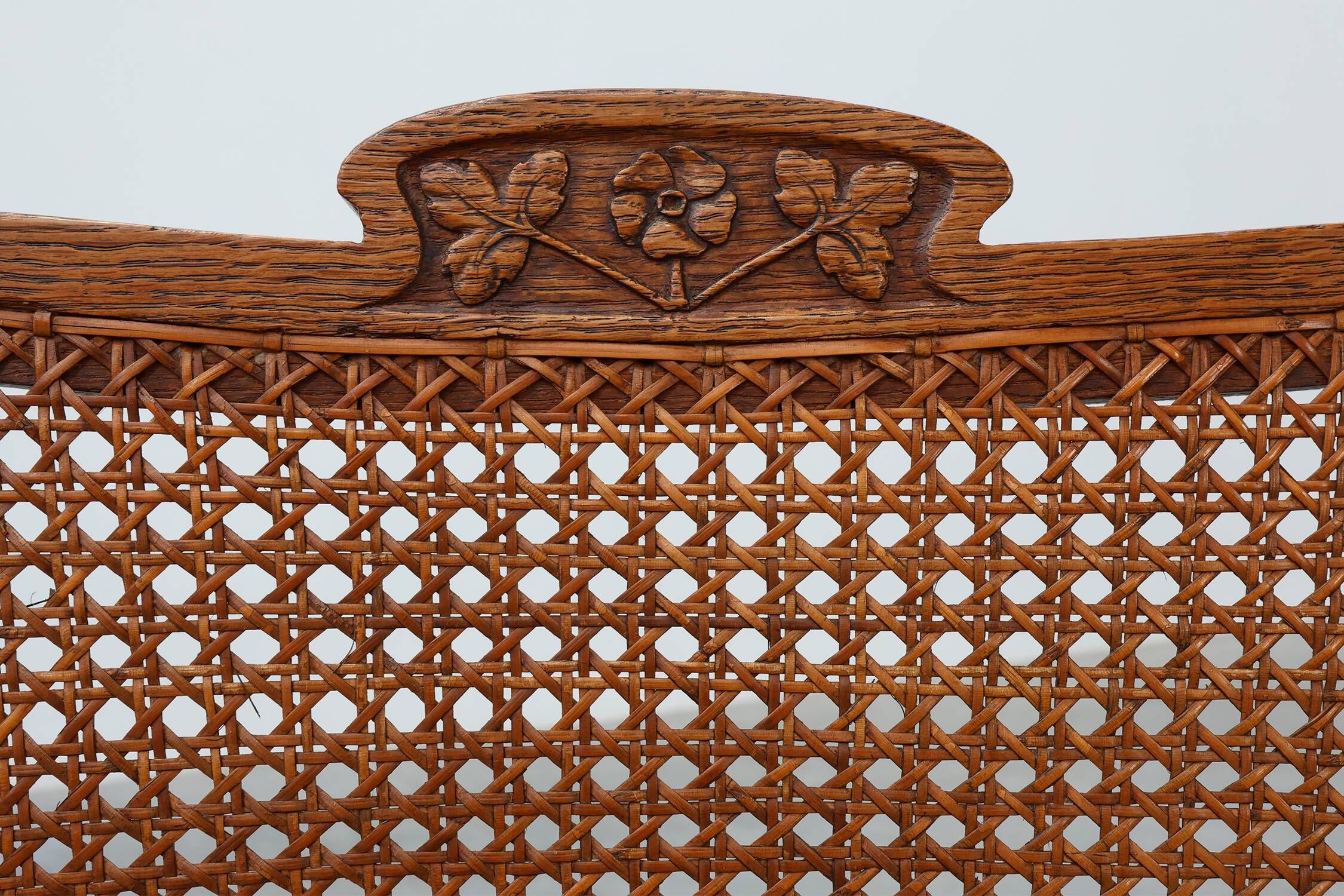 Set of 6 art nouveau dinner chairs in the manner of Victor Horta, Belgium