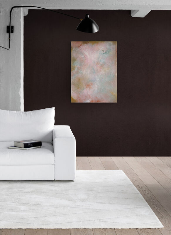 The Clouds II - abstract art painting,
