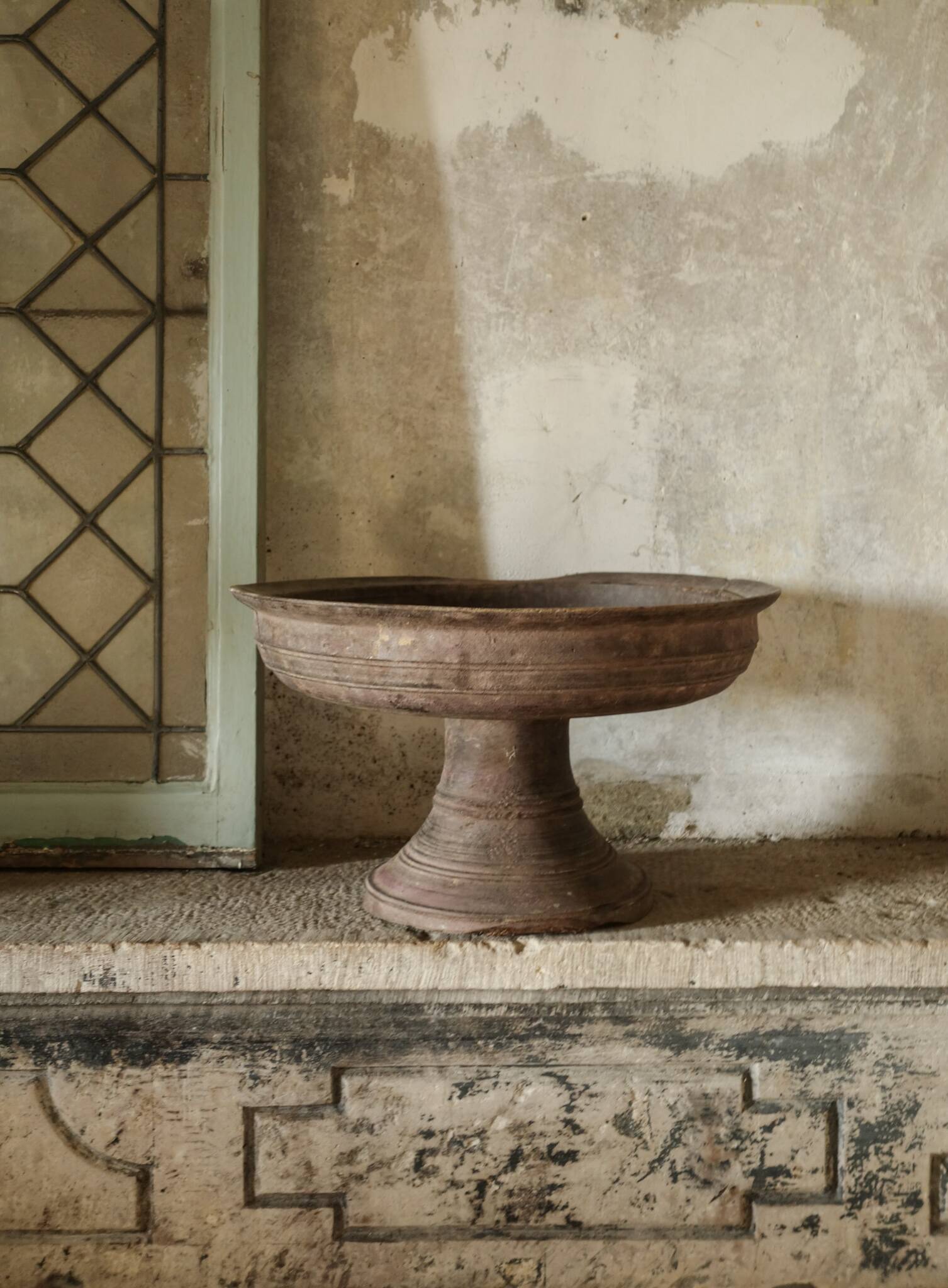 Antique Afghan fruit bowl