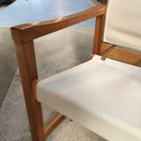 Vintage armchair by Karin Mobring from the 70s, new fabric and straps