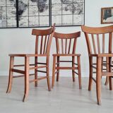 4 bistro chairs, 1940s