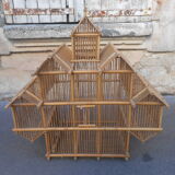 Bamboo bird cage