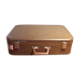 Large cardboard suitcase rigid vintage