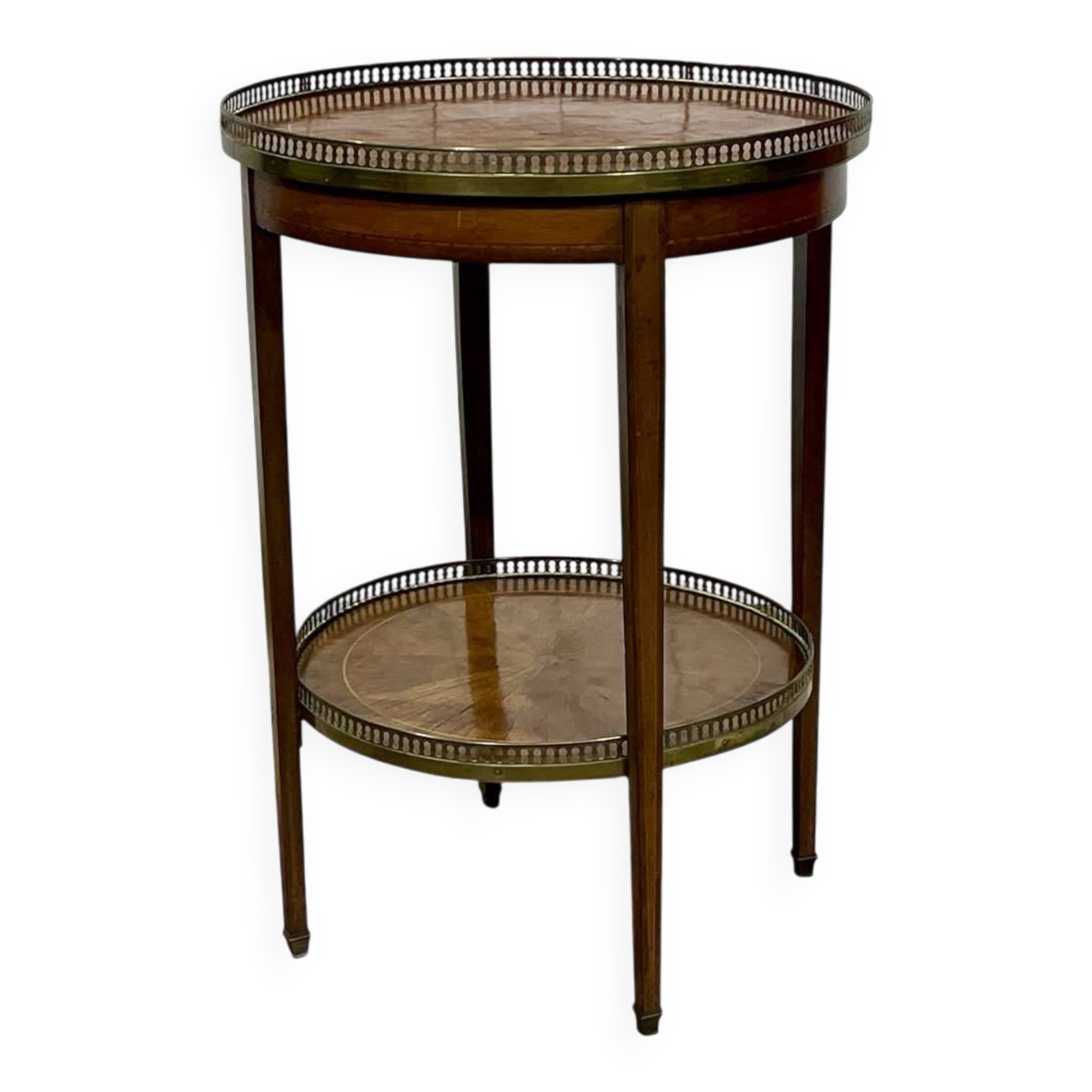 Louis XVI style mahogany side table
