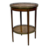 Louis XVI style mahogany side table