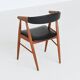 Teak chairs by Aksel Bender Madsen and Ejnar Larsen, Denmark 1960.