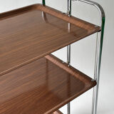 Mid-century folding dessert table, Germany 1970.