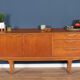 Retro Teak 1960s Short Jentique Classic Mid Century Sideboard