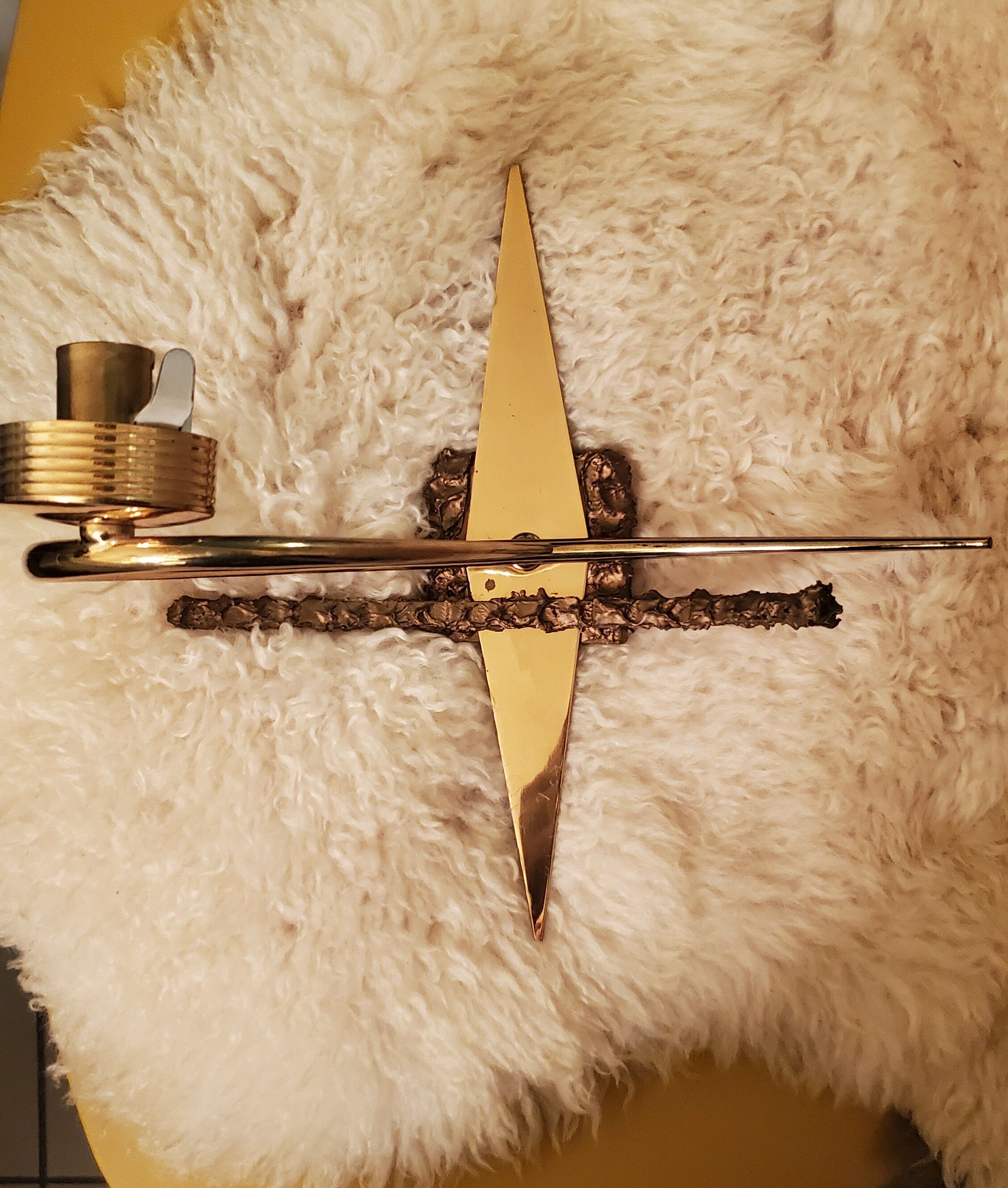 Pair of Arlus sconces 50s