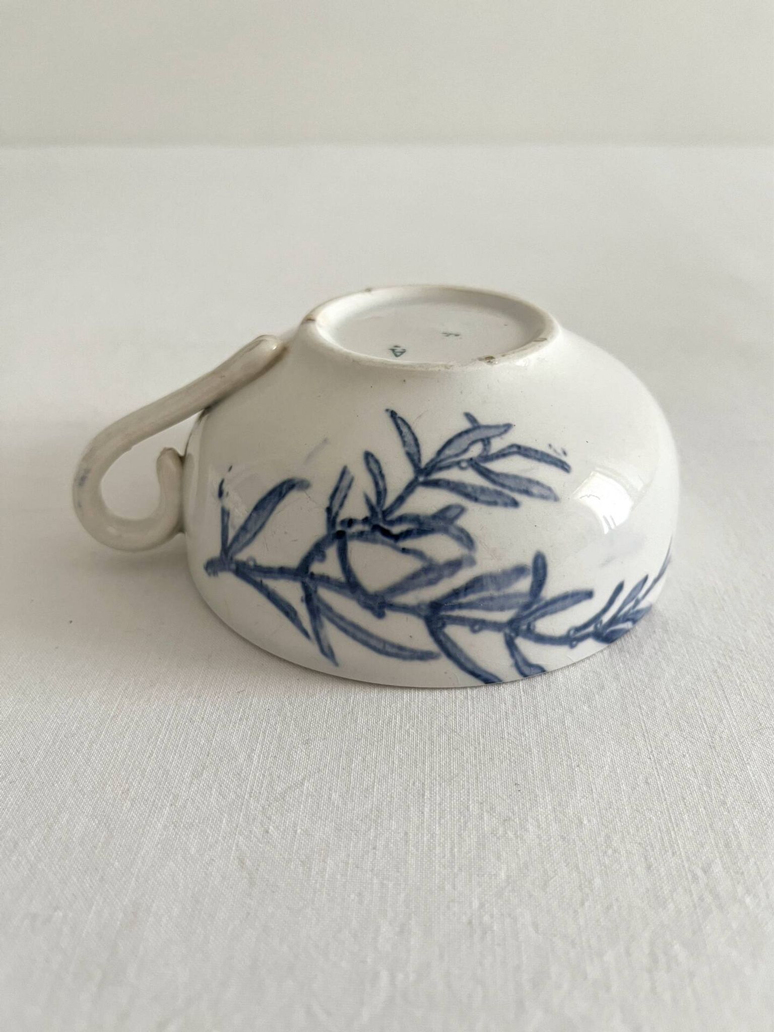 Antique ironstone cup "Carmen" Sarreguemines