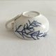 Antique ironstone cup "Carmen" Sarreguemines