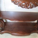 Mahogany Napoleon III console
