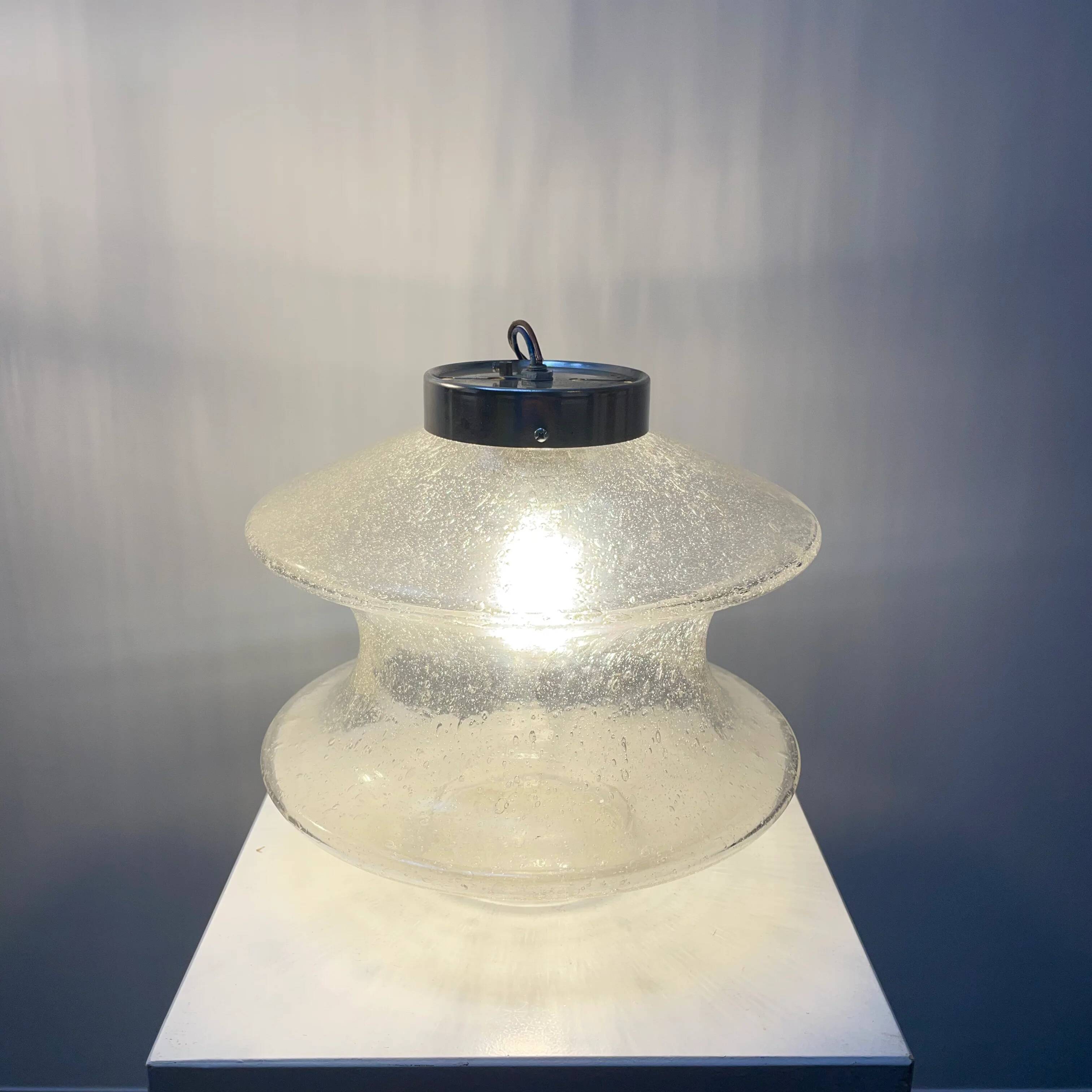 Suspension and ceiling light 'MEERPAAL' B-1048 by Raak Amsterdam 1960