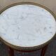 Table basse bouillotte de style Louis XVI