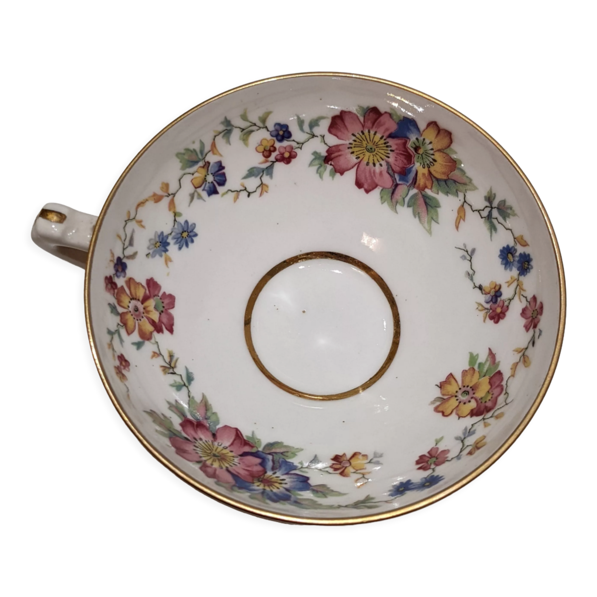Vintage antique Limoges porcelain cup