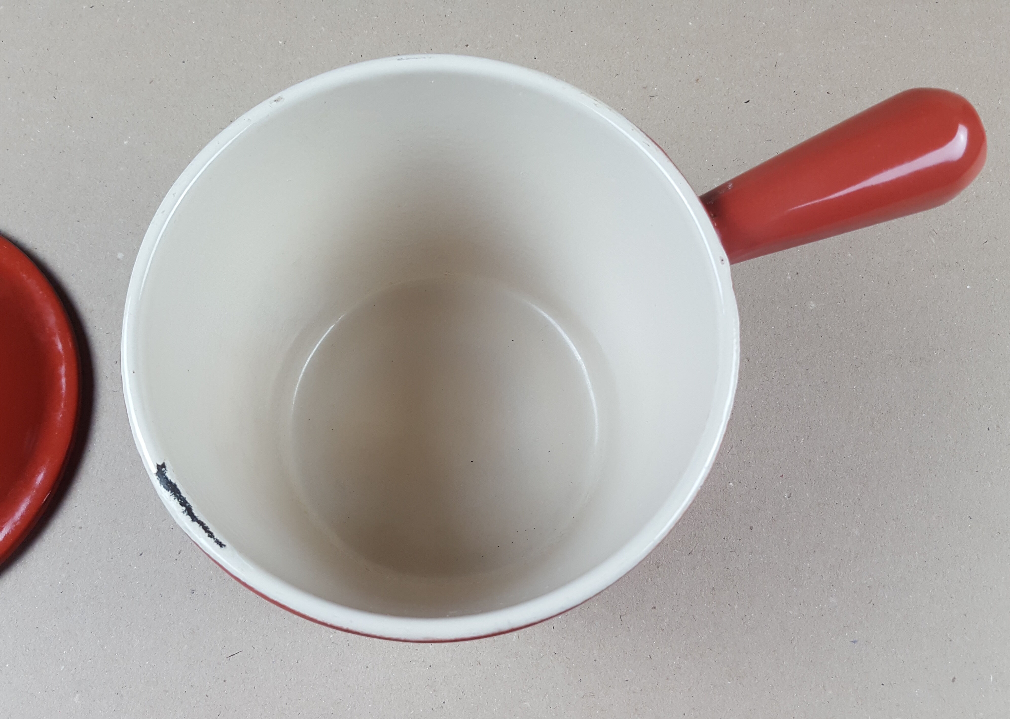 Caquelon pour Fondue Marque Le Creuset Poelon