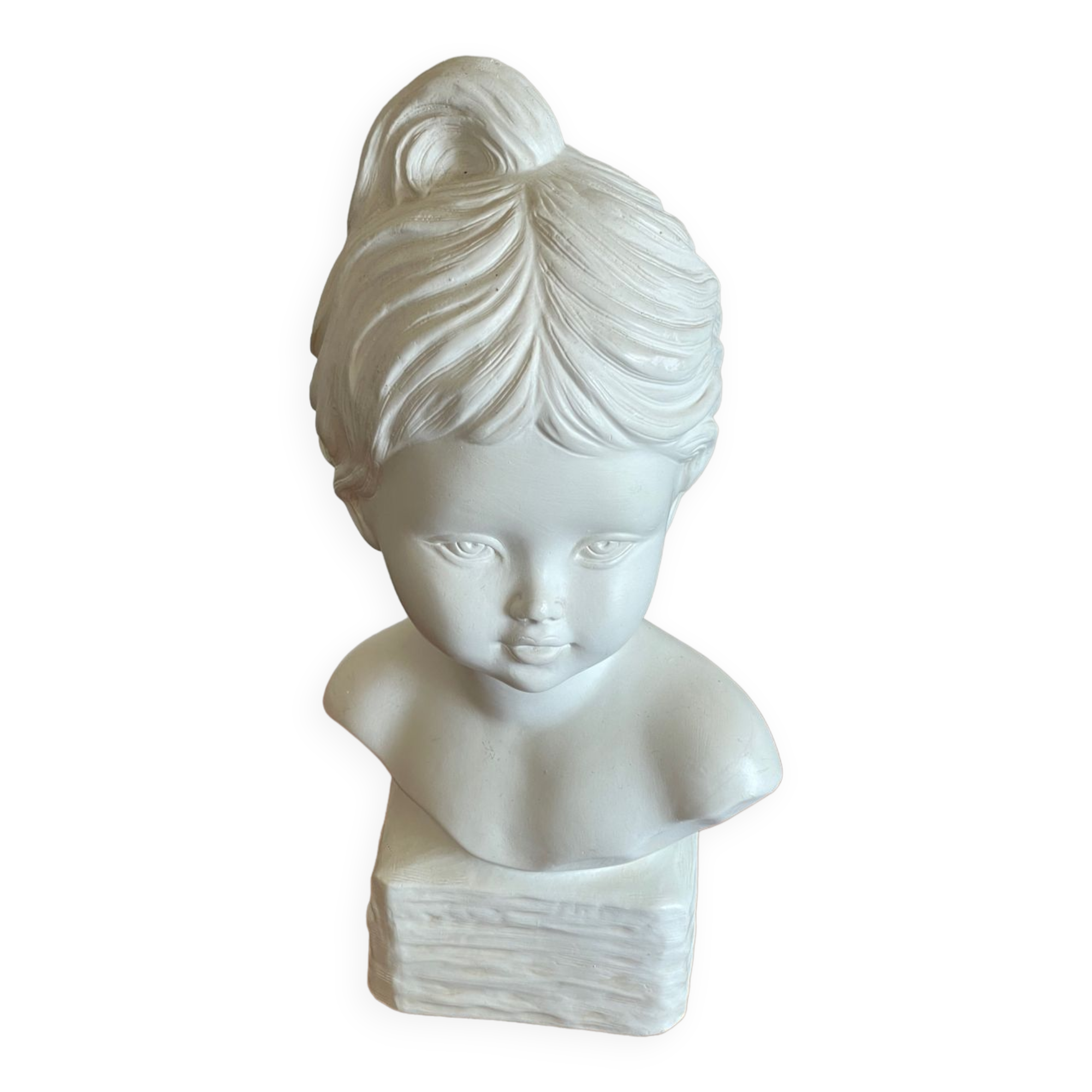 Plaster bust