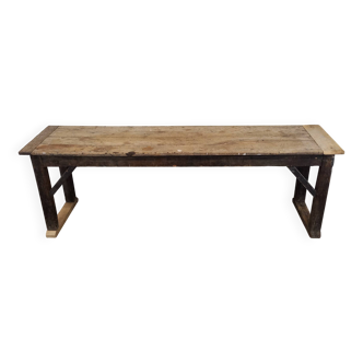 Ancienne table de ferme rustique