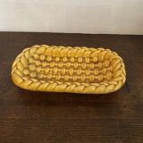 Mustard braided slip pocket emptier