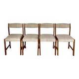 Set de 4 chaises vintage