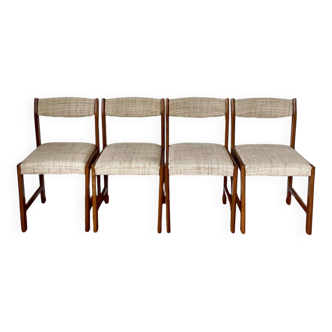 Set de 4 chaises vintage