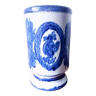 Pot artisanal en céramique vernissée pour ustensiles,pinceaux ou vase