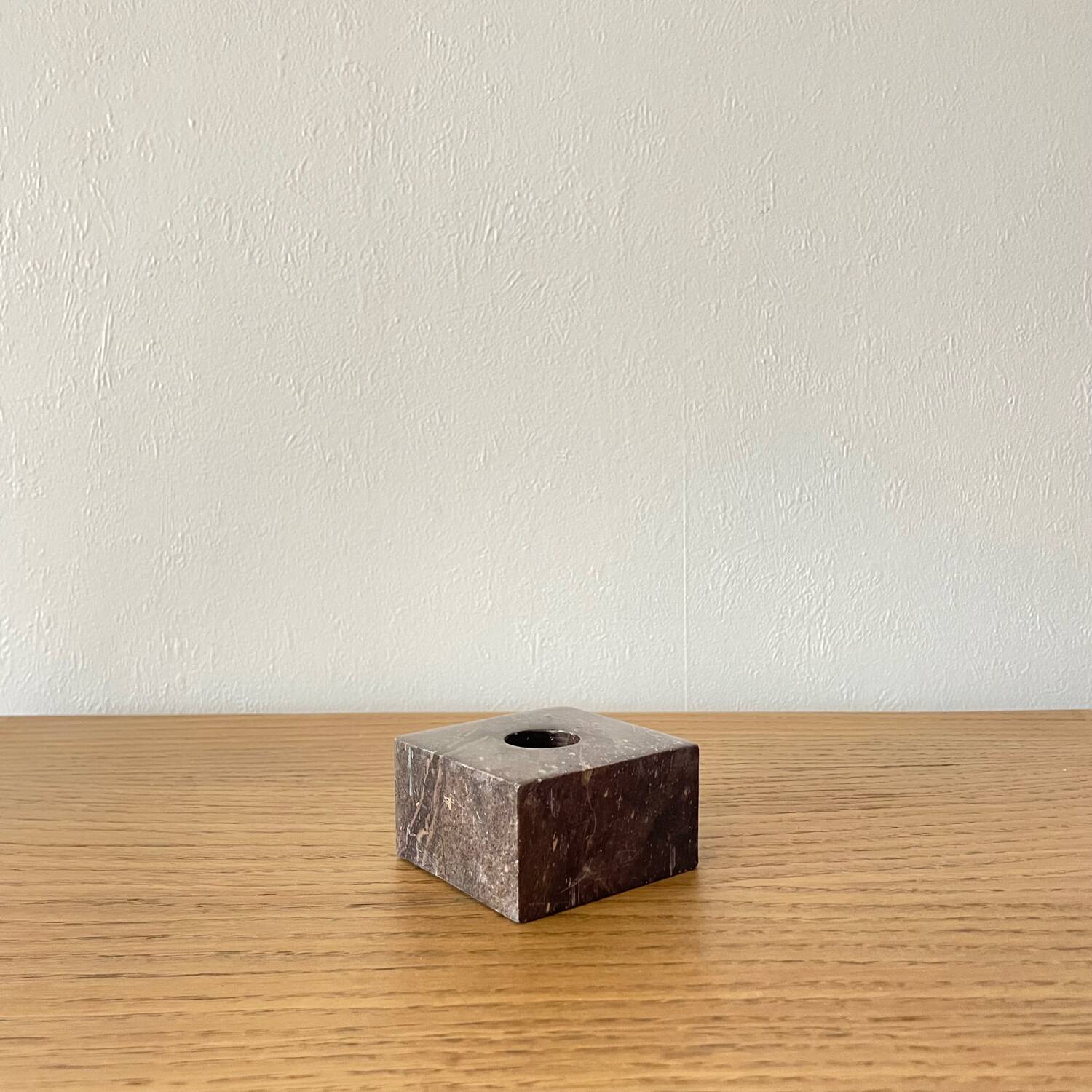 Marble candle holder