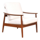 Mid-Century Danish Teak Armchair FD-164 by Arne Vodder for France & Son
