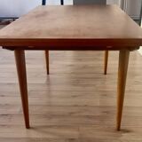 Vintage Scandinavian style extendable dining table