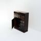 Mid-Century De Coene Frères Oak Cabinet, 1970s Brutalist Belgian design