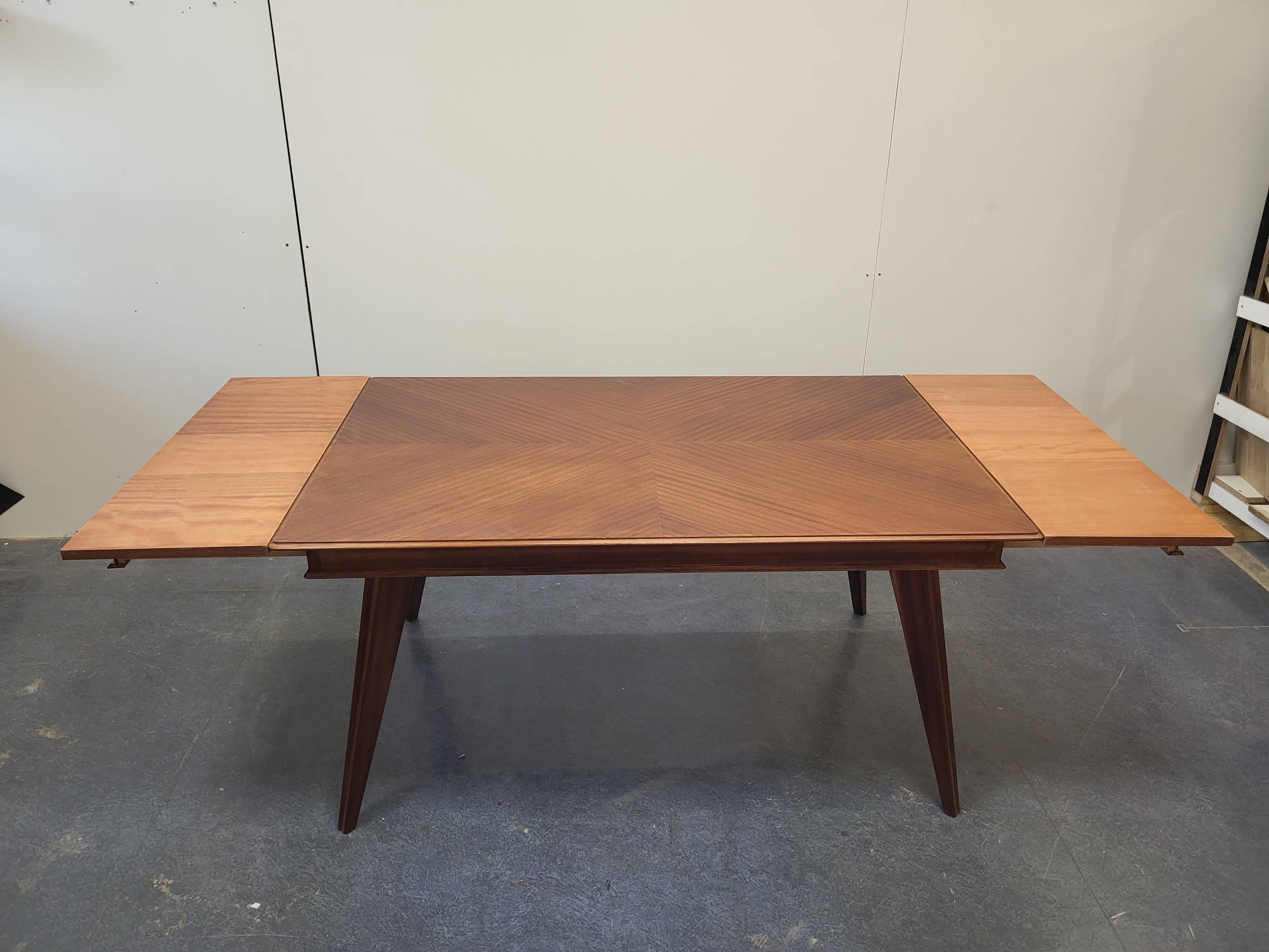 Mid century mahogany table