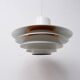 Verona hanging lamp white by Sven Middelboe