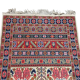 Hand Knotted Tunisian Wool Rug, 2nd half 1900s