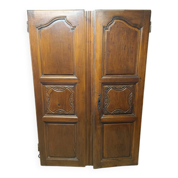 Walnut door set