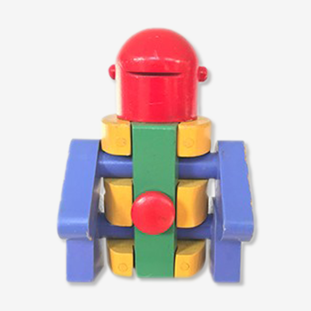 Wooden robot toy child