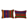 Set of 2 vintage kilim cushion covers 33x51 cm