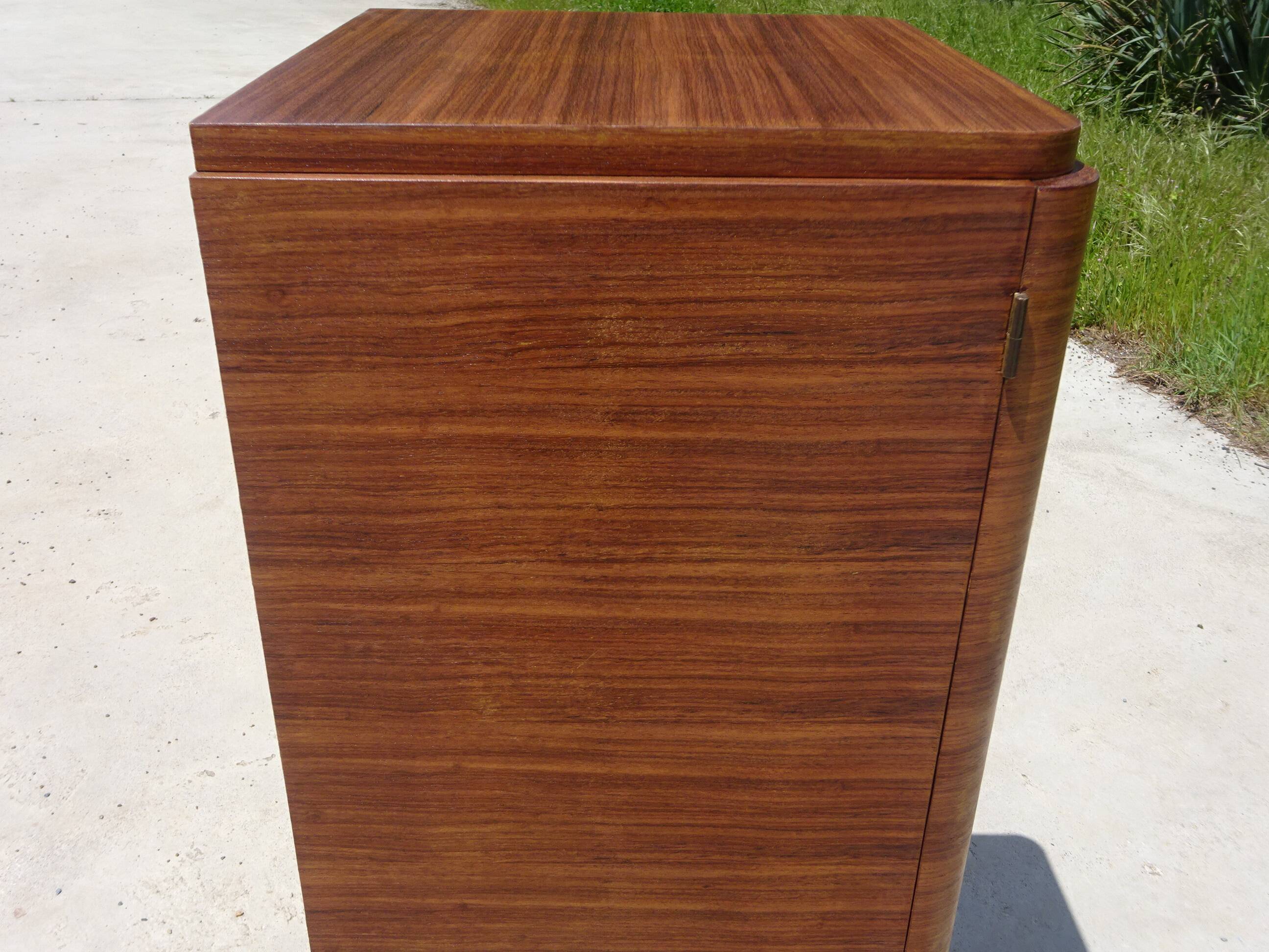 Art Deco column furniture, filing cabinet