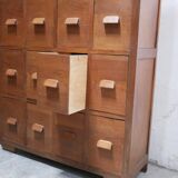 Meuble de métier vintage à tiroirs