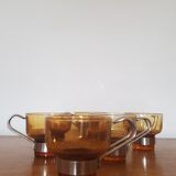 Set of 5 vintage coffee cups