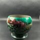 Art Deco ceramic flowerpot with flamed glaze – 1920s-30s