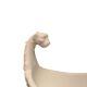 Ceramic gravy boat with a feline head, circa 1960