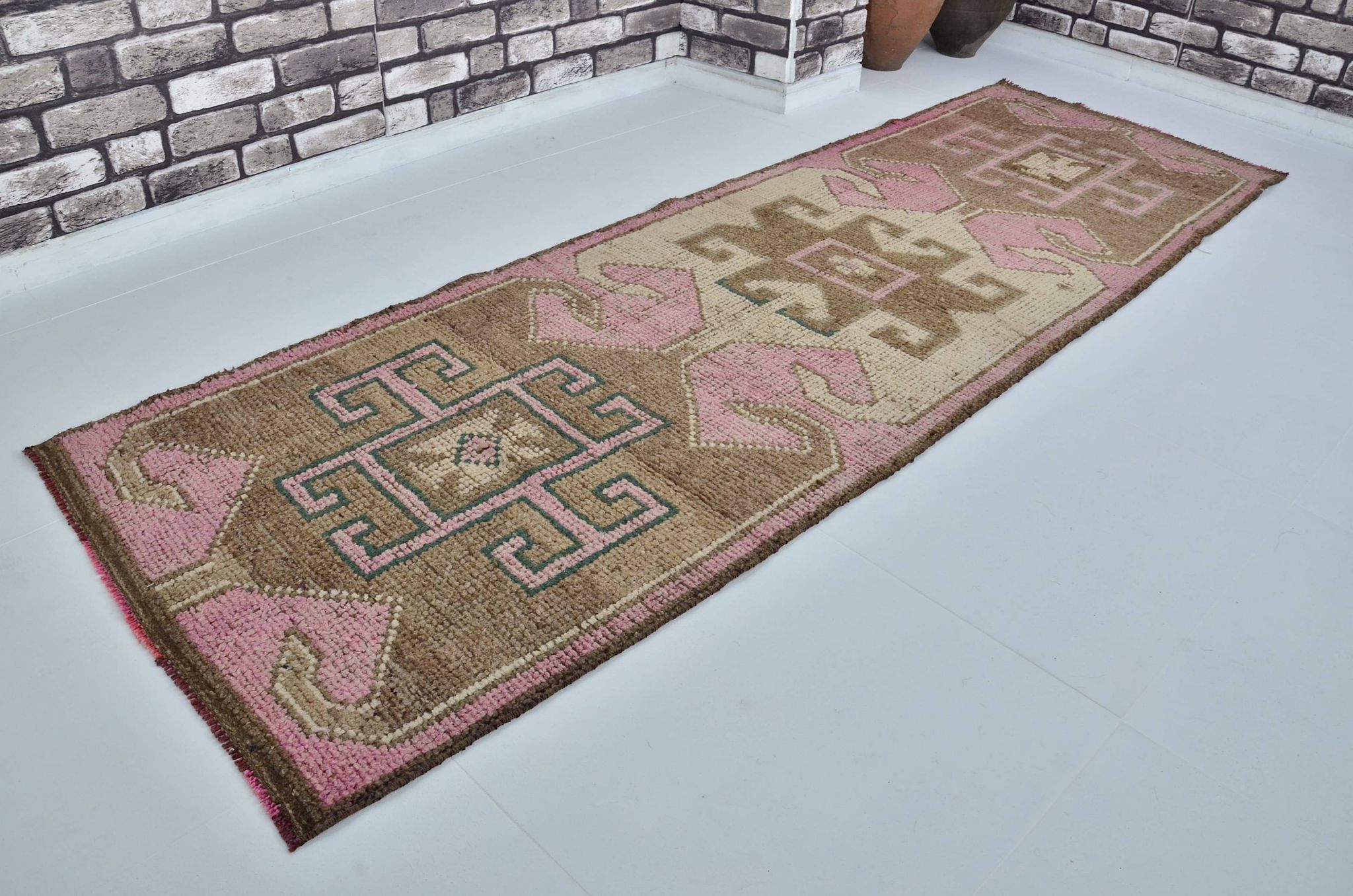 Tapis de cuisine turc vintage, référence 2173