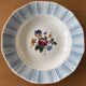 6 antique deep plates in Sarreguemines earthenware