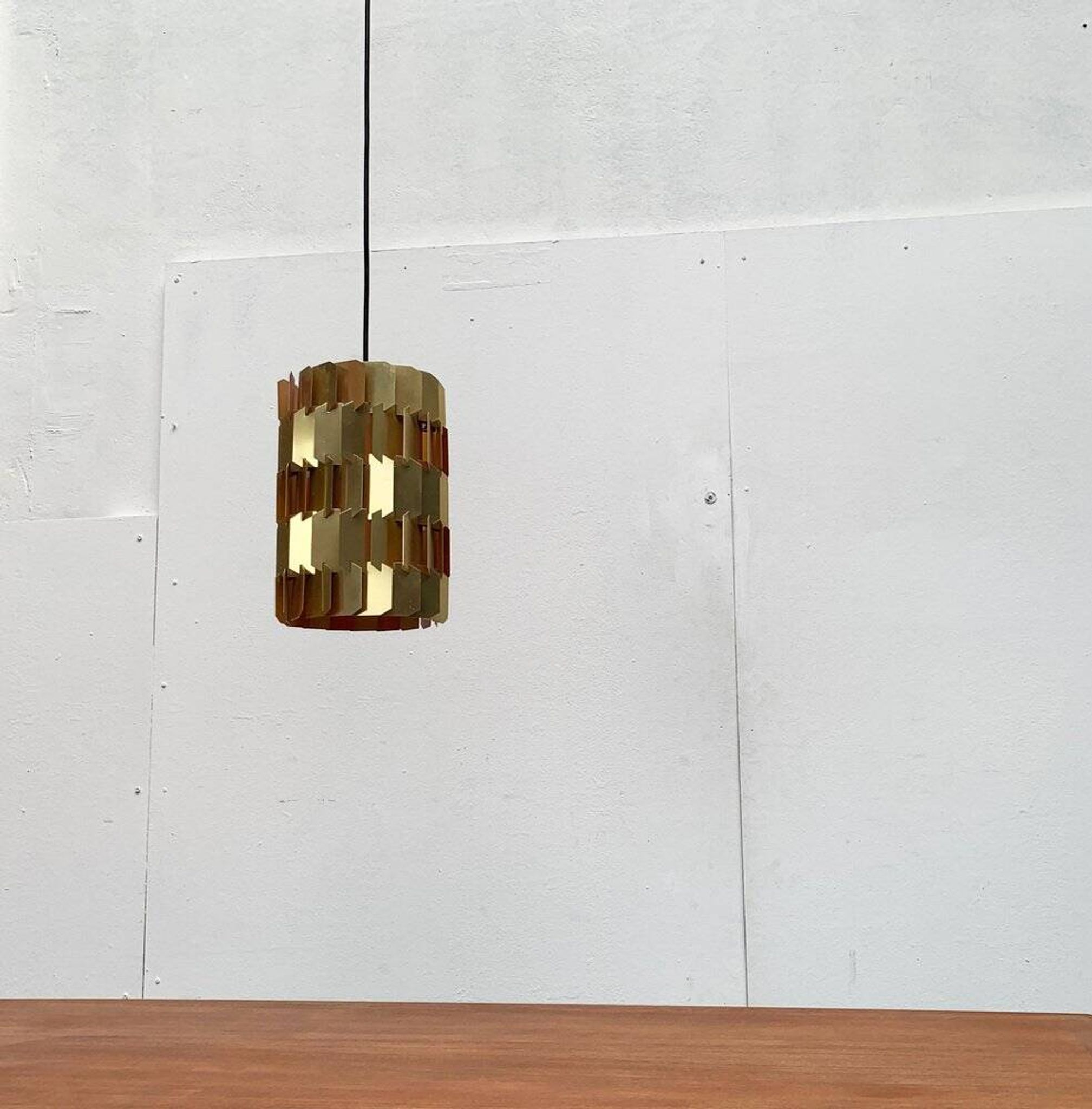 Danish Mid-Century Pop Facette Suspension by Louis Weisdorf for Lyfa, 1960s